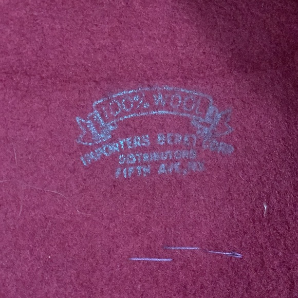 Vintage 1950’s burgundy Veiled Feathered Fascinator .. STUNNING HAT!!! - Picture 9 of 9